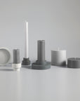 smoke + storm | escc dinner candle | soy - blend unscented candles - porter green | style + sustainability