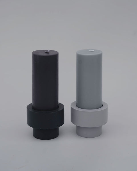 Smoke + Storm | Flipp Sml | Silicone Unbreakable Candle Holder Set - porter green | style + sustainability