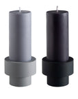 Smoke + Storm | Flipp small | Silicone Unbreakable Candle Holder Set - porter green | style + sustainability