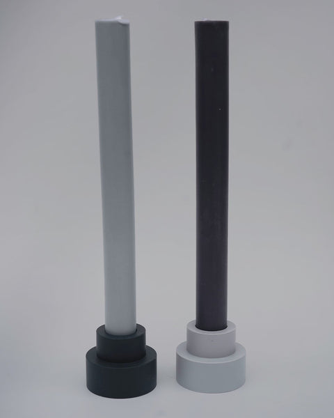 Smoke + Storm | Flipp Sml | Silicone Unbreakable Candle Holder Set - porter green | style + sustainability