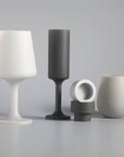 smoke + storm | seff | silicone unbreakable champagne flute - porter green | style + sustainability