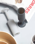 smoke + storm | seff | silicone unbreakable champagne flute - porter green | style + sustainability