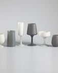 smoke + storm | stegg | silicone unbreakable highball glasses - porter green | style + sustainability