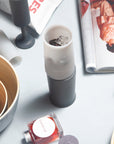 smoke + storm | stegg | silicone unbreakable highball glasses - porter green | style + sustainability