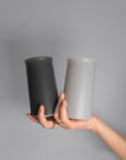 smoke + storm | stegg | silicone unbreakable highball glasses - porter green | style + sustainability