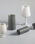 smoke + storm | stemm | silicone unbreakable wine glasses - porter green | style + sustainability