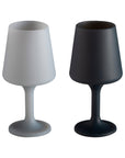 smoke + storm | swepp | silicone unbreakable wine glasses - porter green | style + sustainability