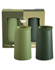 sage + olive | stegg | silicone unbreakable highball glasses - porter green | style + sustainability