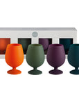 autumn | stemm | unbreakable silicone wine glasses | porter green, silicone wine glasses, unbreakable wine glasses, coloured wine glasses, picnic wine glasses, outdoor wine glasses