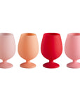 rouge | stemm | silicone unbreakable wine glasses - porter green | style + sustainability