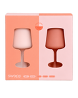 blanc + dove | mecc | silicone unbreakable cocktail glasses - porter green | style + sustainability