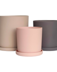 brown | swipp 1 | silicone unbreakable pot planter