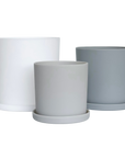 grey | swipp 1 | silicone unbreakable pot planter