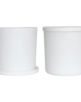 grey | swipp 1 | silicone unbreakable pot planter