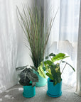 turquoise | swipp 1 | silicone unbreakable pot planter