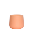muted orange | swipp 2 | silicone unbreakable pot planter