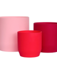 red | swipp 3 | silicone unbreakable pot planter