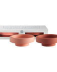 Terra + Peach | Flipp large | Silicone Unbreakable Candle Holder Set - porter green | style + sustainability