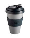 smoke + storm | urbb | biodegradable bamboo coffee cup | porter green, biodegradable coffee cups. bamboo coffee cup, reusable coffee cup australia, 12oz coffee cup, leak proof coffee cup