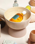 wheat + oat | bebb | biodegradable bamboo bowls - porter green | style + sustainability