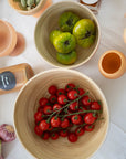 wheat + oat | bebb | biodegradable bamboo bowls - porter green | style + sustainability