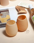 wheat + oat | fegg | silicone unbreakable glasses - porter green | style + sustainability