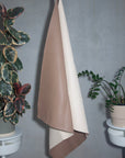 wheat + oat | privv | vegan leather waterproof picnic rug - porter green | style + sustainability