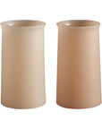 wheat + oat | stegg | silicone unbreakable highball glasses - porter green | style + sustainability