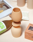 wheat + oat | stemm | silicone unbreakable wine glasses - porter green | style + sustainability