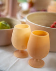 wheat + oat | stemm | silicone unbreakable wine glasses - porter green | style + sustainability