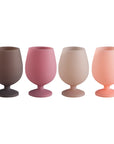 winter | stemm | silicone unbreakable wine glasses - porter green | style + sustainability