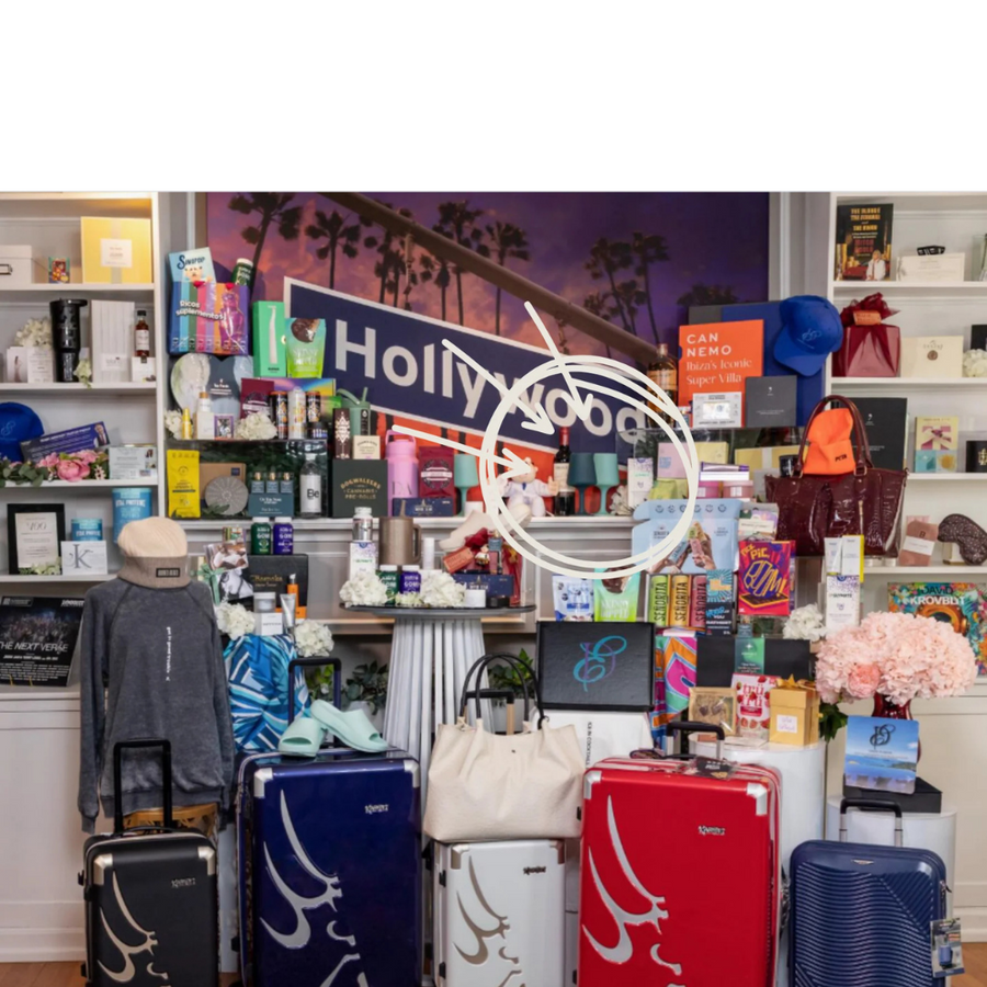porter green in the “Everyone Wins” nominee gift bags