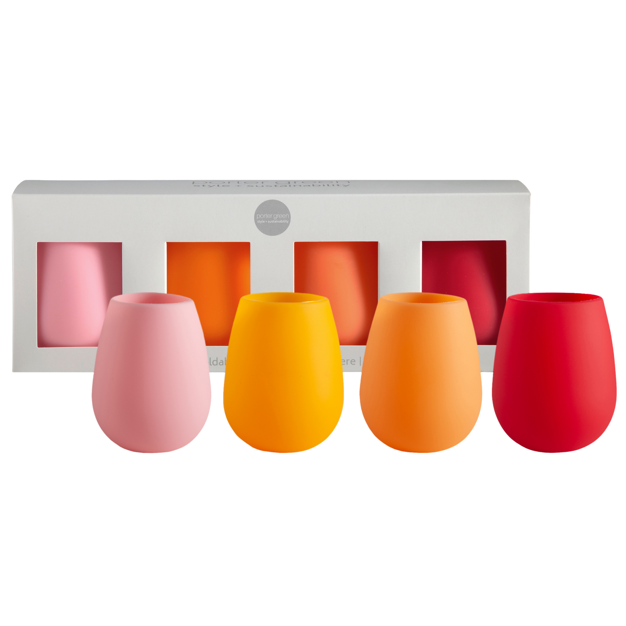 spring | fegg | silicone unbreakable glasses - porter green | style + sustainability