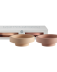 Wheat + Oat | Flipp large | Silicone Unbreakable Candle Holder Set - porter green | style + sustainability