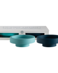 Mist + Ink | Flipp large | Silicone Unbreakable Candle Holder Set - porter green | style + sustainability