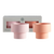 Peach + Petal | Flipp small | Silicone Unbreakable Candle Holder Set - porter green | style + sustainability