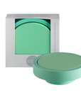 gerbera + leaf | ciss | unbreakable silicone coasters - porter green | style + sustainability