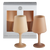 wheat + oat | swepp | silicone unbreakable wine glasses - porter green | style + sustainability