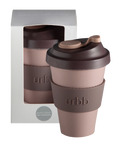latte + donkey | urbb | biodegradable bamboo coffee cup | porter green, biodegradable coffee cups. bamboo coffee cup, reusable coffee cup australia, 12oz coffee cup, leak proof coffee cup