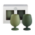 sage + olive | stemm | silicone unbreakable wine glasses - porter green | style + sustainability