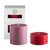 cherry + blush | escc large pillar candle | soy - blend unscented candles - porter green | style + sustainability