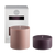 latte + donkey | escc large pillar candle | soy - blend unscented candles - porter green | style + sustainability