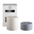 blanc + dove | escc large pillar candle | soy - blend unscented candles - porter green | style + sustainability