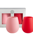 cherry + blush | fegg | silicone unbreakable glasses - porter green | style + sustainability
