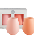 peach + petal | fegg | silicone unbreakable glasses - porter green | style + sustainability