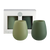 sage + olive | fegg | silicone unbreakable glasses - porter green | style + sustainability