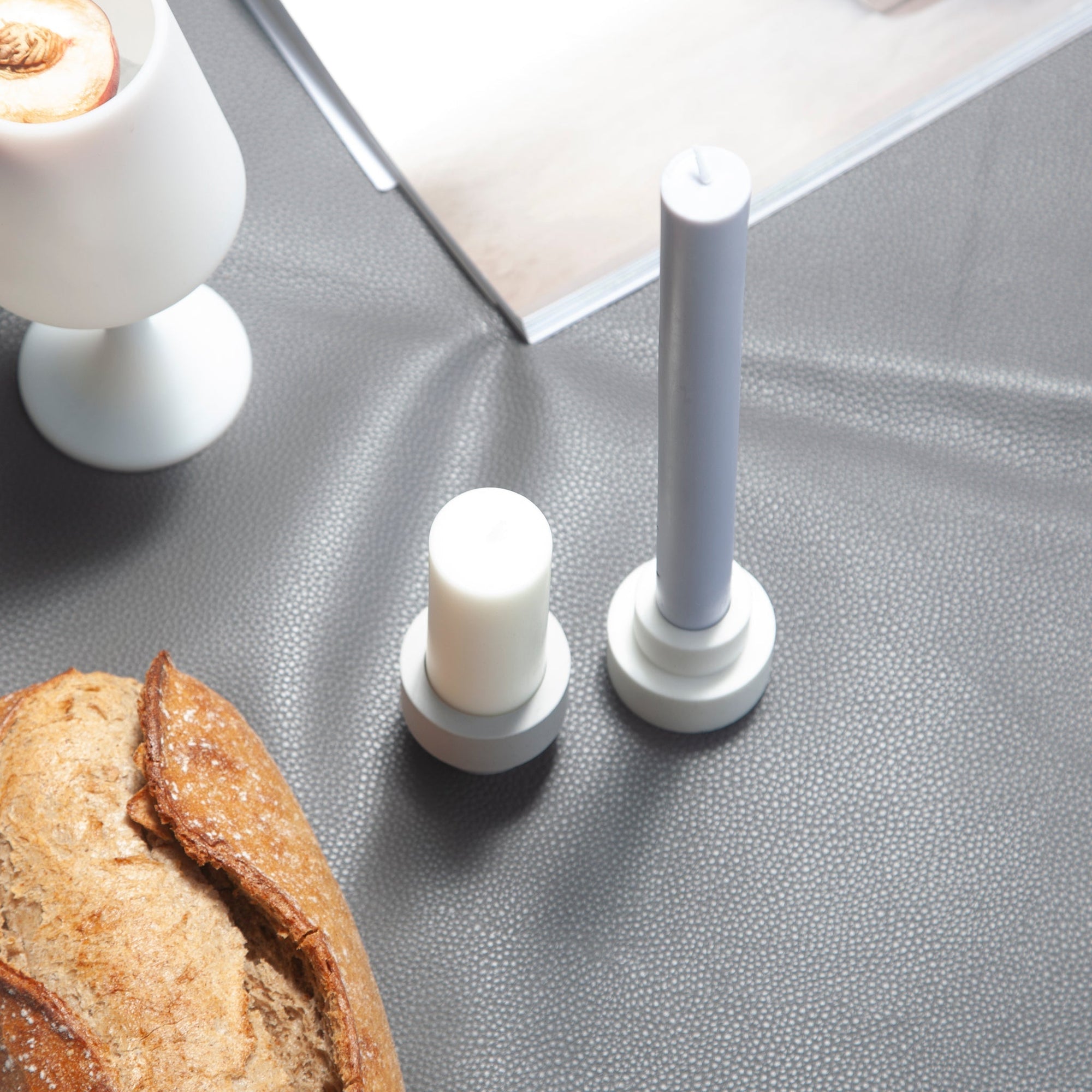Blanc + Dove | Flipp small | Silicone Unbreakable Candle Holder Set - porter green | style + sustainability