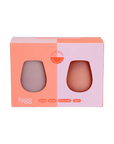 peach + petal | fegg | silicone unbreakable glasses - porter green | style + sustainability