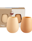 wheat + oat | fegg | silicone unbreakable glasses - porter green | style + sustainability