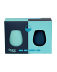 mist + ink | fegg | silicone unbreakable glasses - porter green | style + sustainability